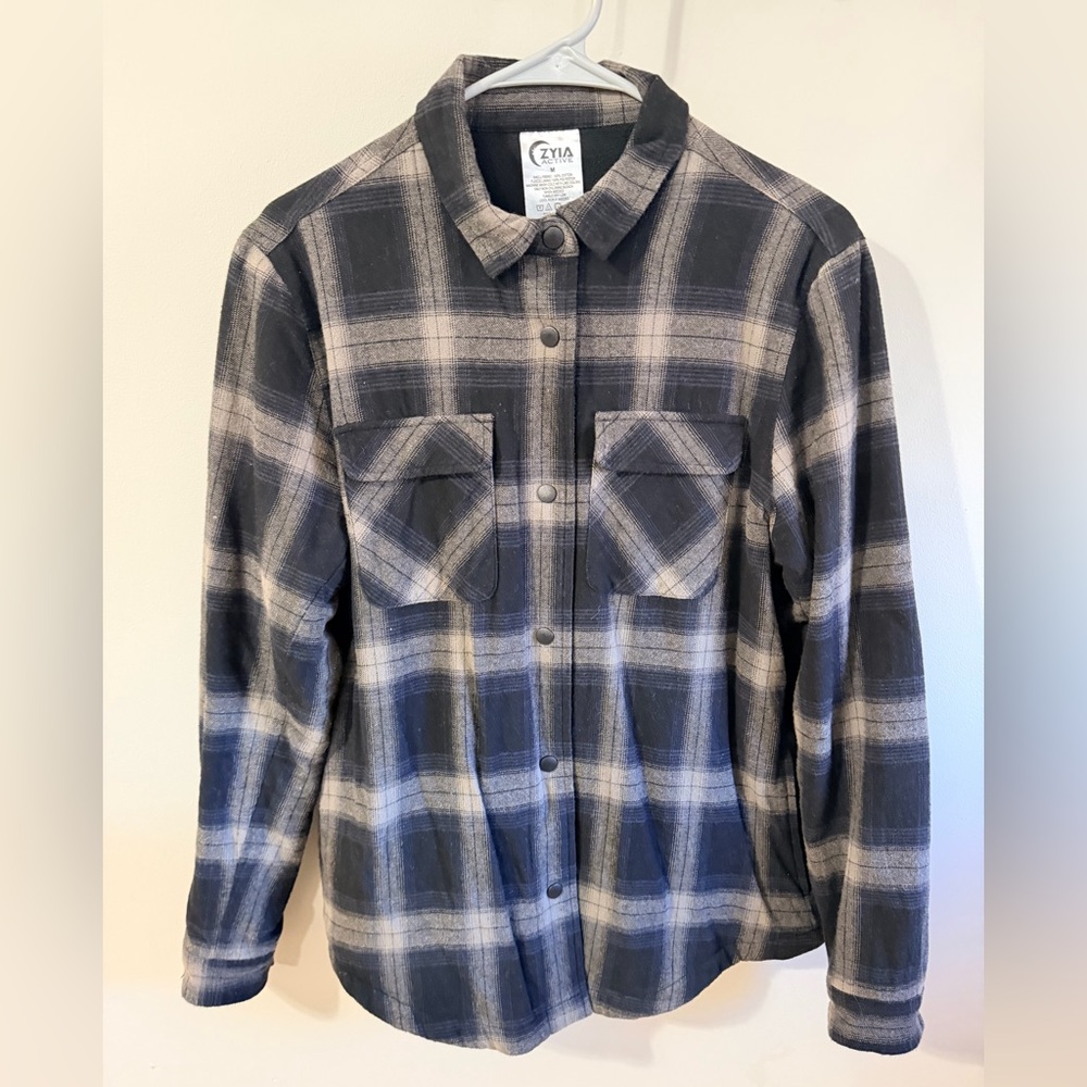 Zyia Ashley Ridge Plaid Flannel Jacket